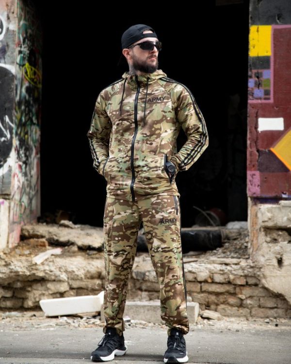 милитрари спортивный костюм ARMY мультикам ВН1100