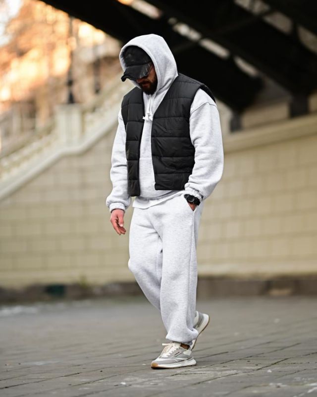 Спортивный костюм RIGES серый ТР6621