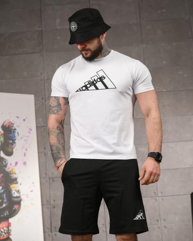 Літній комплект Adi logo white ТР6163