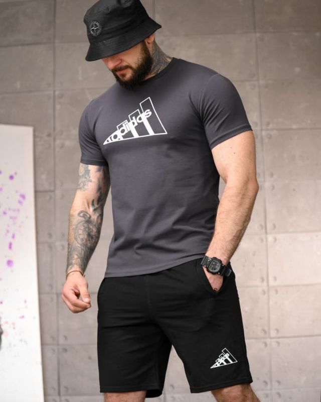 Літній комплект Adi logo grey ТР6160