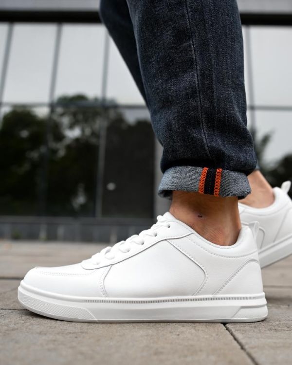 Мужские кроссовки basik white ПП8033