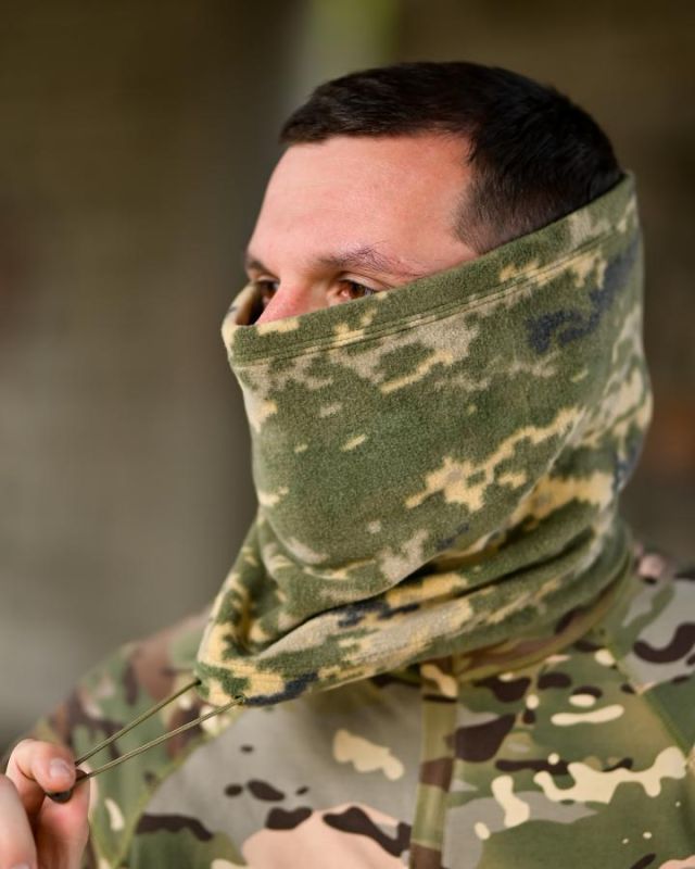 Баф флисовый пиксель  ВТ6472
