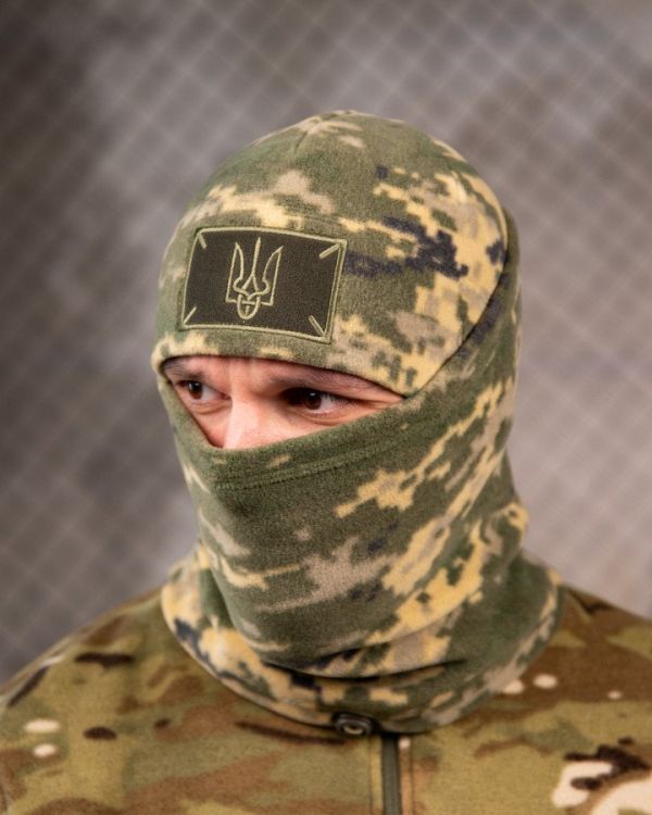 Комплект шапка баф  intelligence  пиксель  ВТ7959