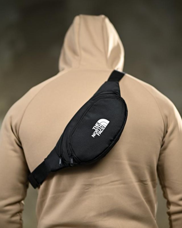 Сумка бананка TNF ch/b ТР6675