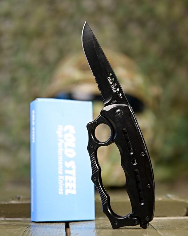 Нож кастет Black ПП4733