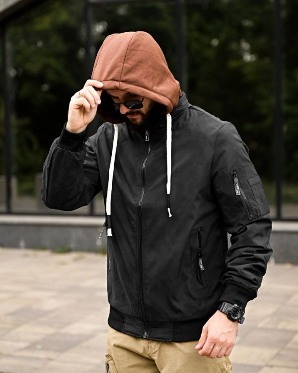 Демисезонная куртка Generous black ПП7846