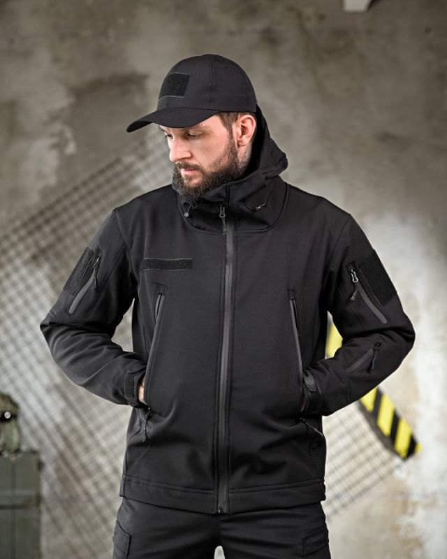 Тактичний костюм POLICE 5в1 чорний ПП7863