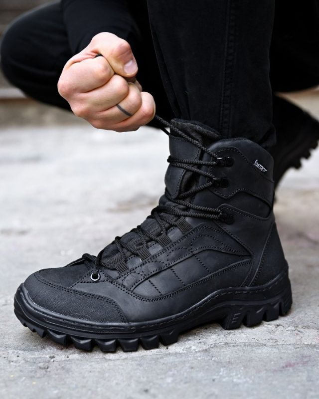 Зимові тактичні черевики Extreme black ВТ0471
