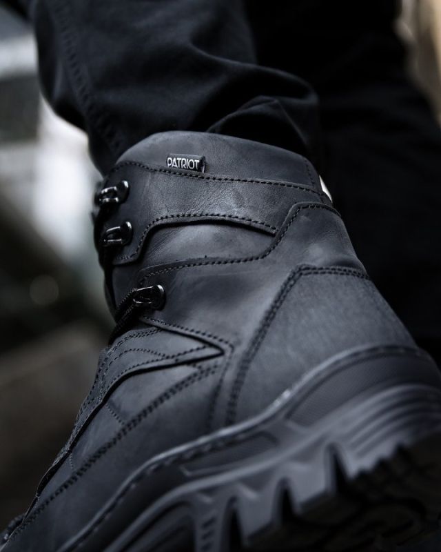 Зимові тактичні черевики Extreme black ВТ0471