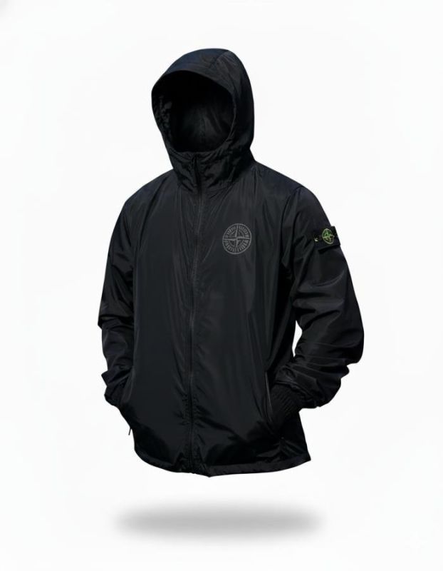 Вітровка кишеня Stone Island чорна 4 ПП7999