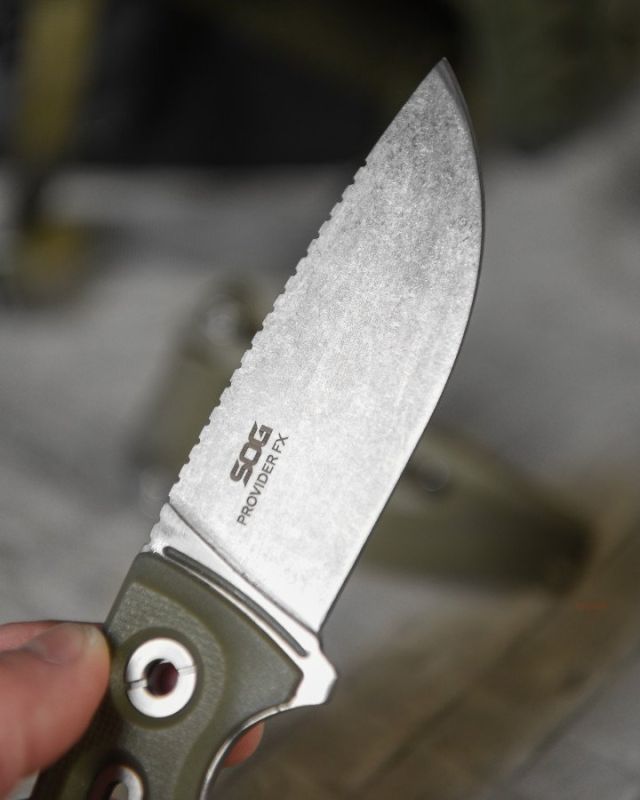 Ніж SOG fix olive ВТ4776