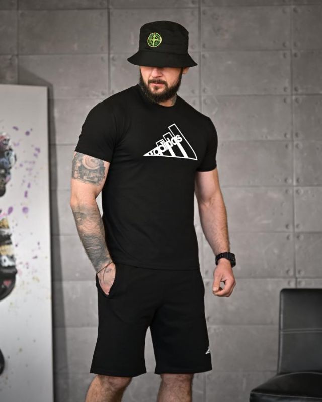 Літній комплект Adi logo black ТР6162