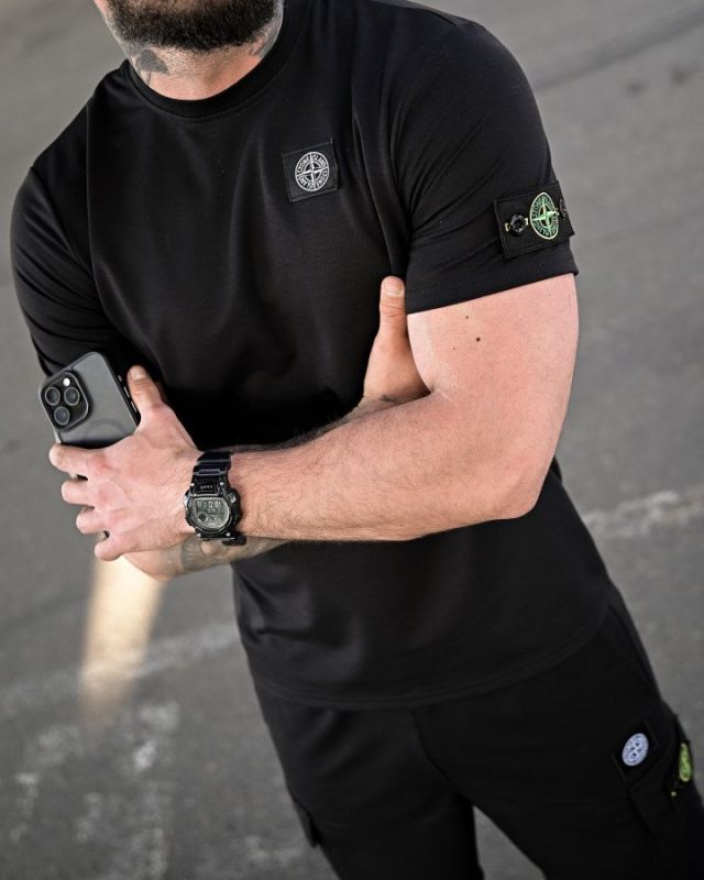 Літній костюм stone black ПП7599 4