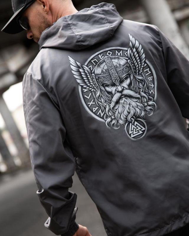 Вітровка в стилі мілітарі BORN OF WAR Odin grey ВТ5637