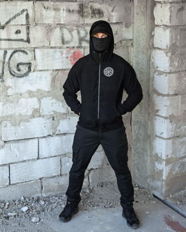 Олімпійка в стилі мілітарі BORN OF WAR руни ВМ4735
