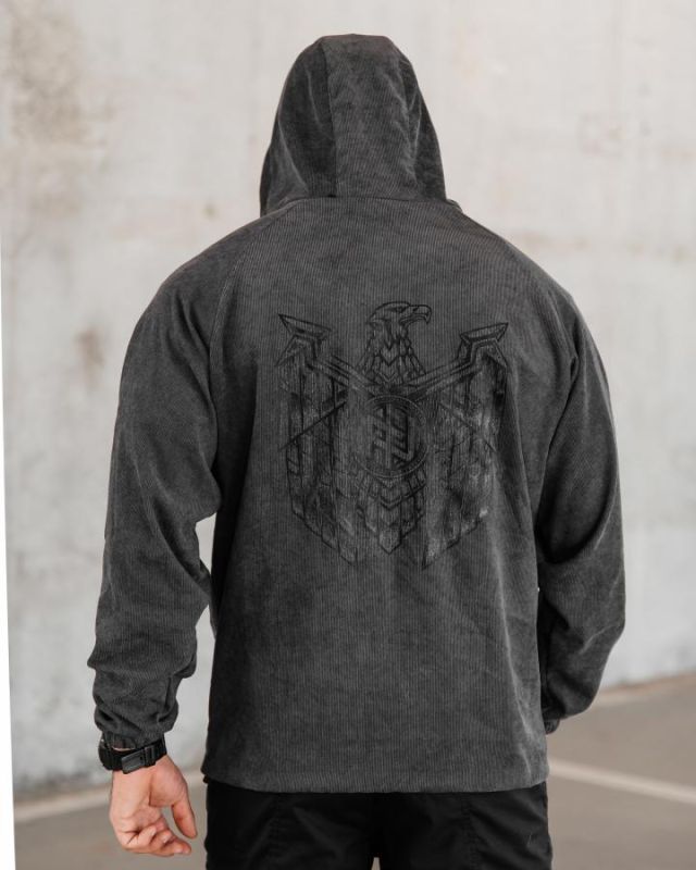 Олімпійка в стилі мілітарі BORN OF WAR Eagle grey ВМ3639