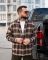 Рубашка оверсайз MANTIS® WORKMAN SHIRT- Chestnut Plaid ВТ4716