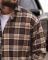 Рубашка оверсайз MANTIS® WORKMAN SHIRT- Brownstone Plaid ТР6897