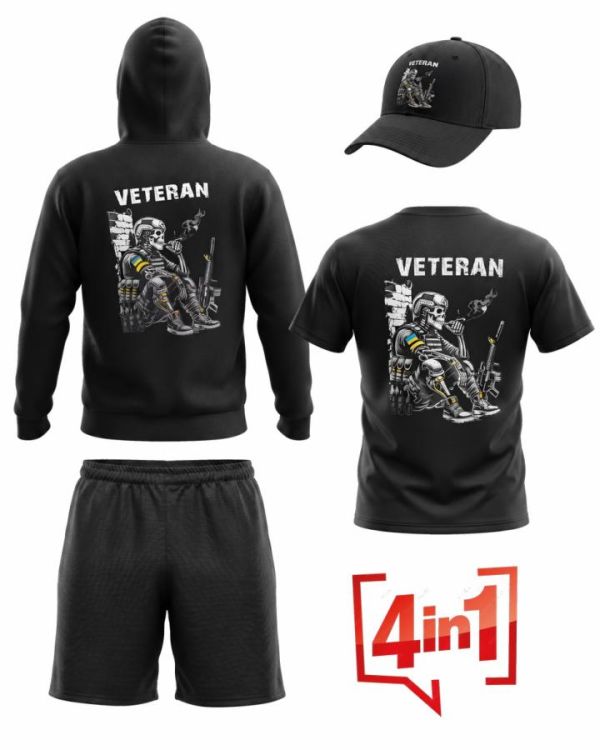 Комплект 4в1 Veteran black ВТ5358