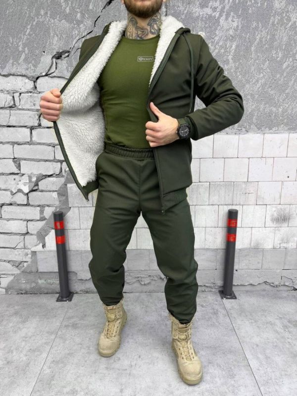 Зимний тактический костюм Splinter oliva ВТ7781