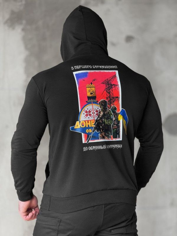 Худи maklin цвет черная ВТ5070