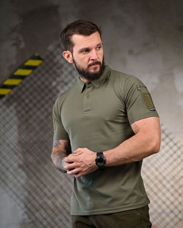 тактичне Поло Single sword oliva ПП7817