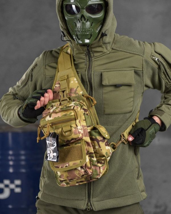 Рюкзак тактический (Сумка-слинг) SILVER KNIGHT mtk (184) ВТ6746