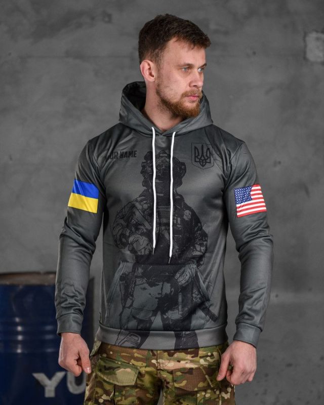 Худі Ukrainian soldier ВТ6627