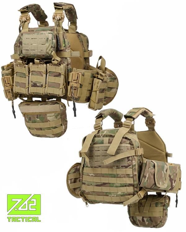 Плитоноска 7.62 з рюкзаком Multicam ТР6021